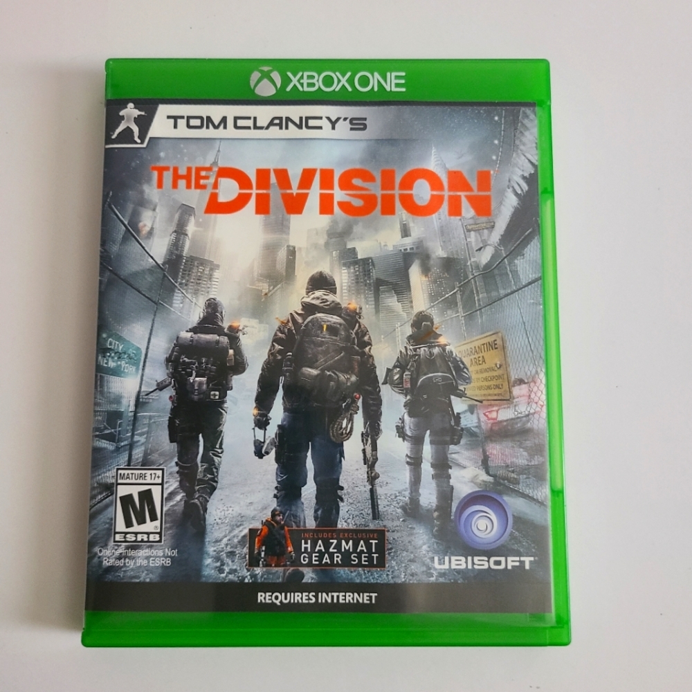 Tom Clancy's The Division / Watchdogs / Metal Gear Solid The Phantom Pain XBox 1